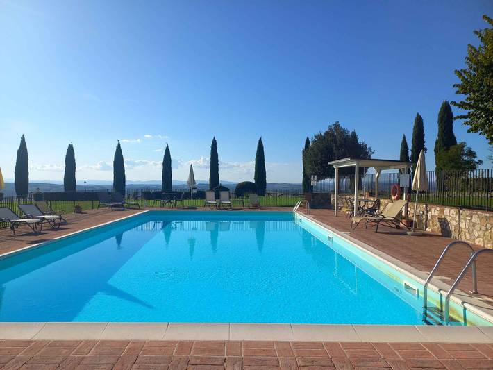 Agriturismo per 4 persone, con giardino, con animali domestici a Asciano