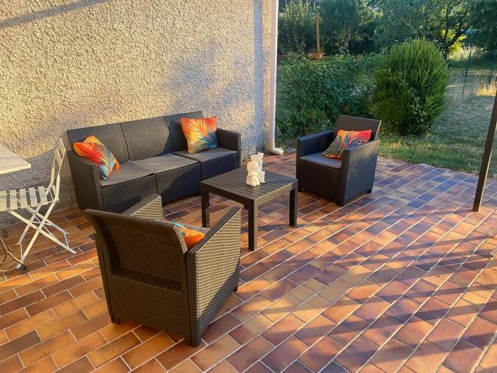 Gîte pour 5 personnes, avec Terrasse et Jardin à Luc-en-Diois