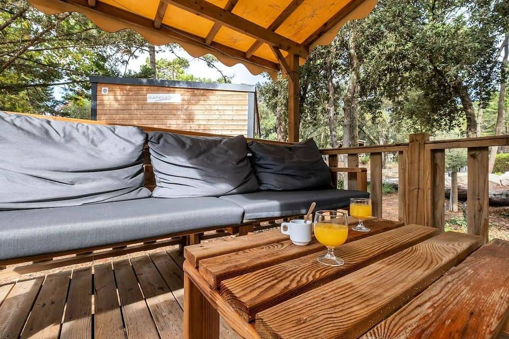 Mobil-home | Comfort | 3 Ch. | 6 pers. | Terrasse Lounge | A/C in Jard-sur-Mer, Vendée