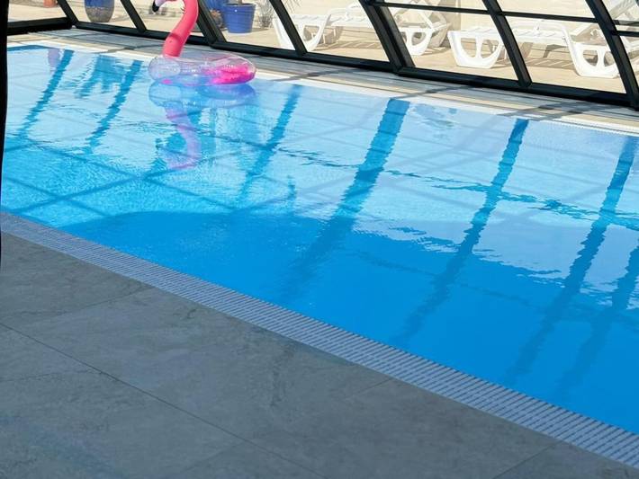 Komfortables, zweistöckiges Ferienhaus, Sommerpool in Powiat Sławieński