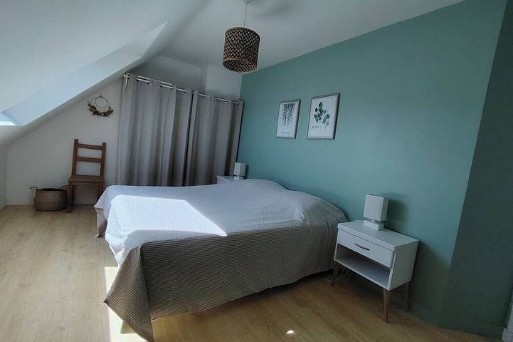 Villa 3* bord de mer, 7 pers. à 150 m de la plage et du Gr34. Grand jardin clos in Plounéour-Trez, Plounéour-Brignogan-Plages