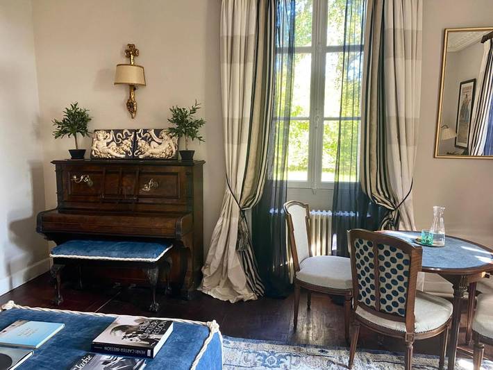 Location de vacances pour 16 personnes, avec piscine ainsi que jardin et vue, animaux acceptés à Sainte-Marie-de-Gosse - 4