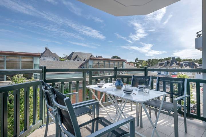 Ferienwohnung für 7 Personen, mit Balkon und Terrasse in La Baule-Escoublac