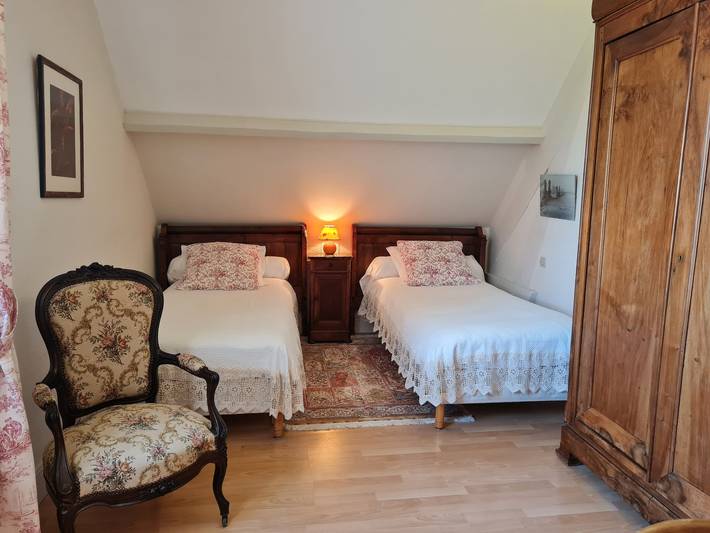 Komfortable Familiensuite mit WLAN in Saint-Benoît-sur-Loire, Haustiere erlaubt in Saint-Benoît-sur-Loire, Loire-Tal