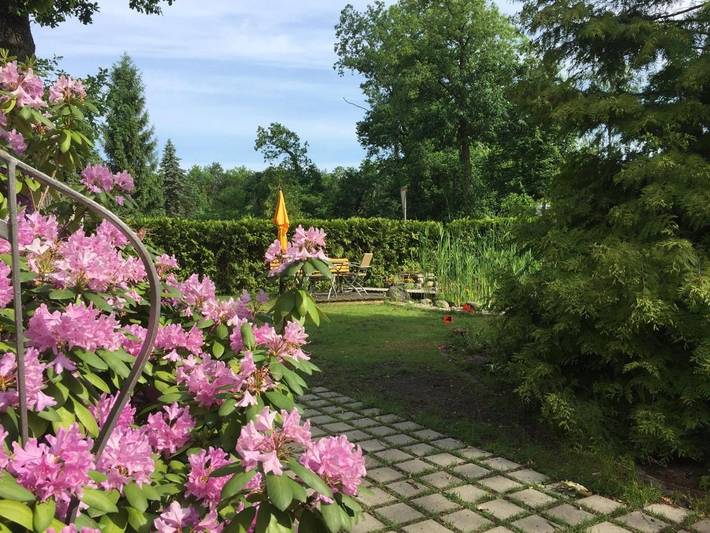 Ferienwohnung für 3 Personen, mit Terrasse und Garten sowie Sauna und Ausblick in Ferch - 2