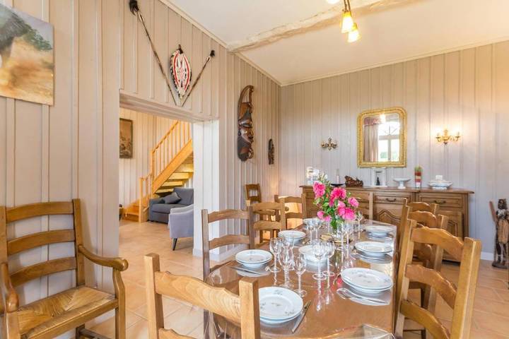 Location de vacances pour 9 personnes, avec jardin à Ypreville-Biville - 2