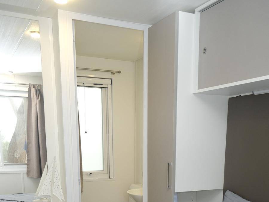 Camping Torre del Porticciolo - Mobilheim 4 personen - Torre Riviera Superior in Sassari Provinz