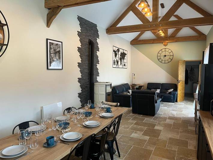 Gîte pour 6 personnes, avec jardin, animaux acceptés dans Marmouillé