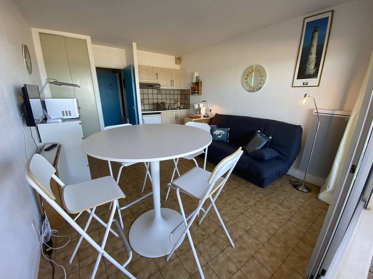 Ganze Ferienwohnung, 024 - Apartment mit schöner Terrasse und atemberaubendem Blick auf das Meer in Soulac-sur-Mer, Lesparre-Médoc und Umgebung
