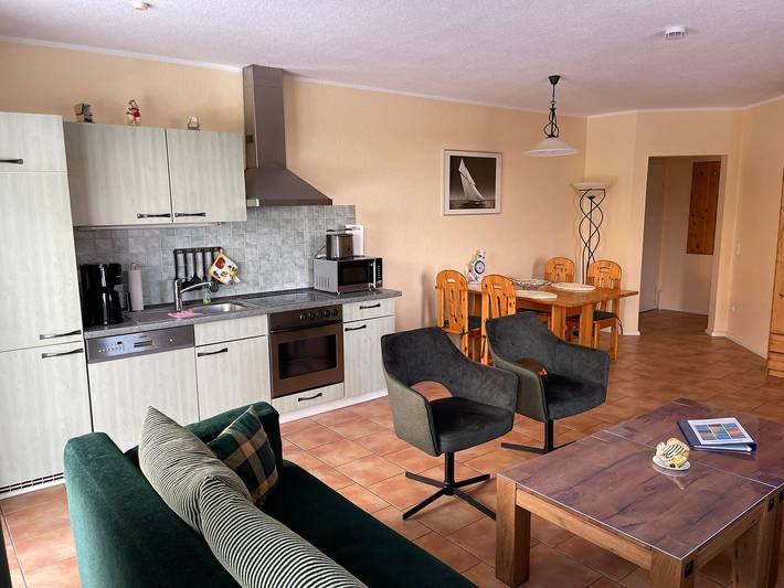 Ferienwohnung für 4 Personen, mit Terrasse und Garten