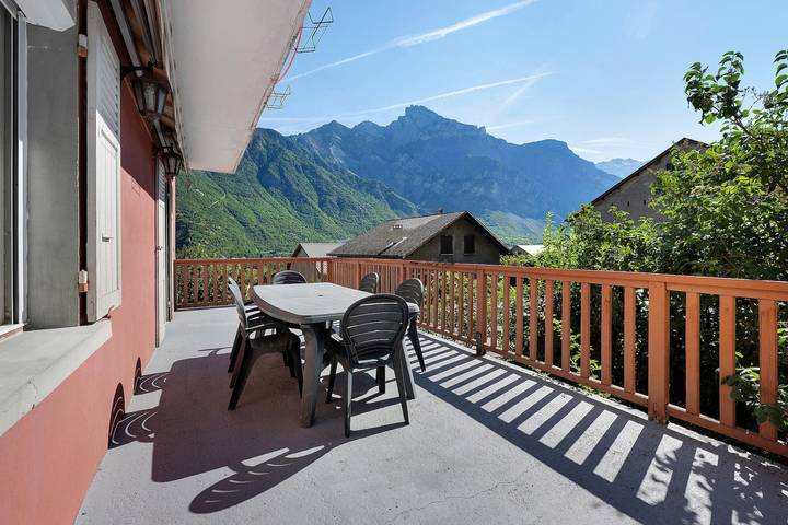 Location de vacances pour 4 personnes, avec Balcon à Montricher-Albanne