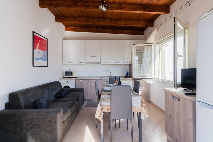 Ferienwohnung 'Lu Sule Lu Mare Lu Ientu 3' mit privater Terrasse, Wlan und Klimaanlage in Porto Cesareo, Golf von Tarent