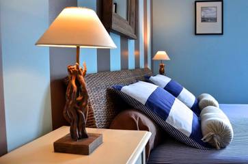 Chambre d’hôte pour 2 personnes, avec jardin ainsi que vue et terrasse à Belle-et-Houllefort