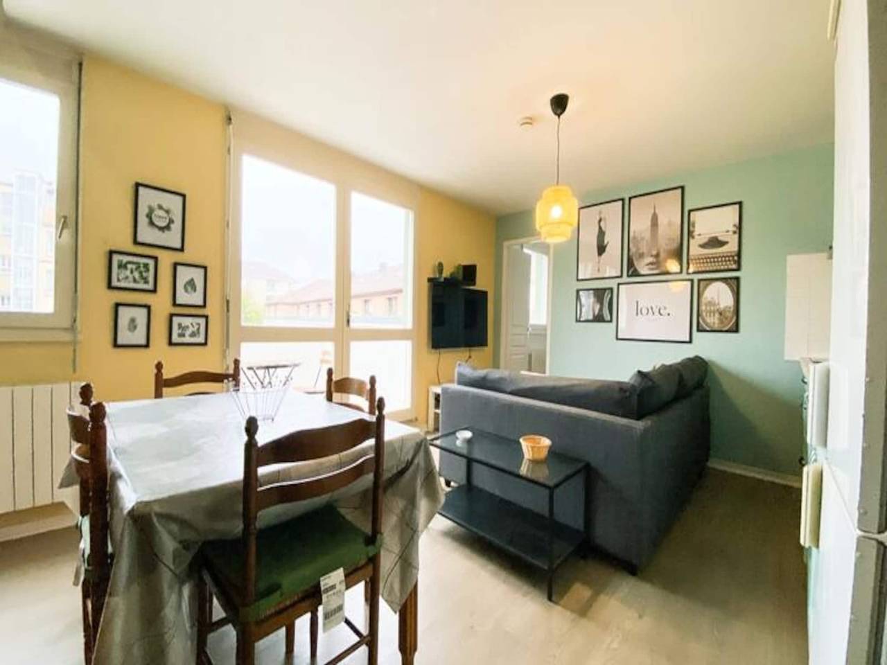 Apartamento entero, El Bostonian de Grenoble con balcón in Grenoble, Isère