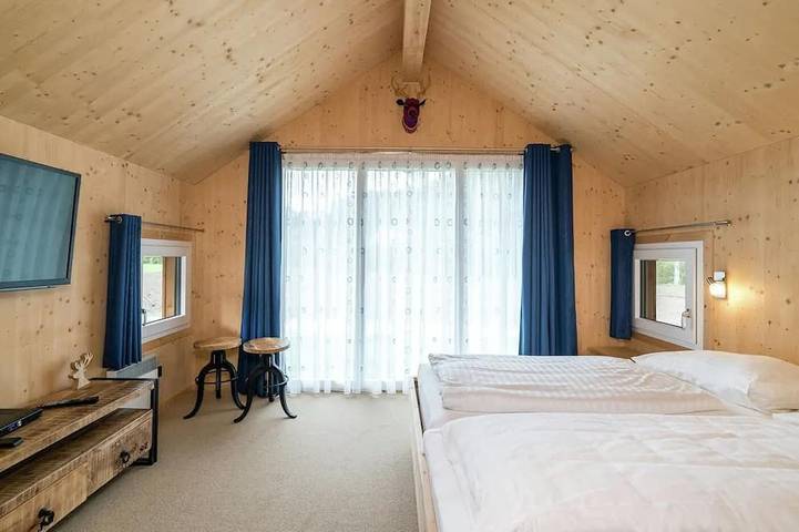 Wellness chalet Bell a Mur mit Außensauna & Blick auf das Skigebiet Kreischberg in Murau, Murau (Kreischberg)