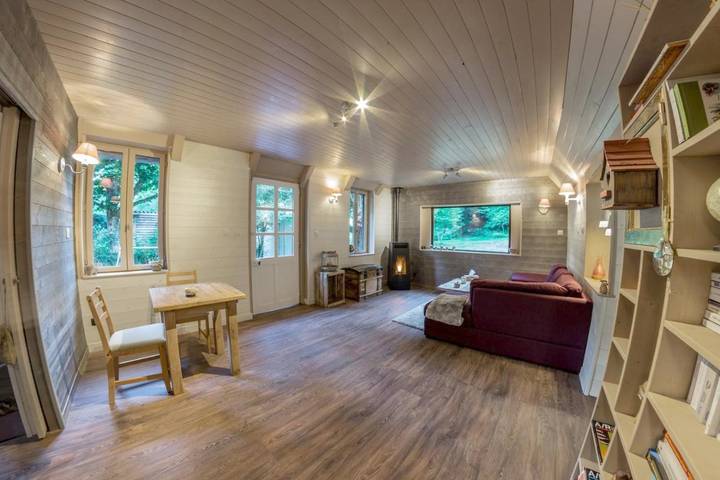Chalet pour 2 personnes, avec vue et jardin
