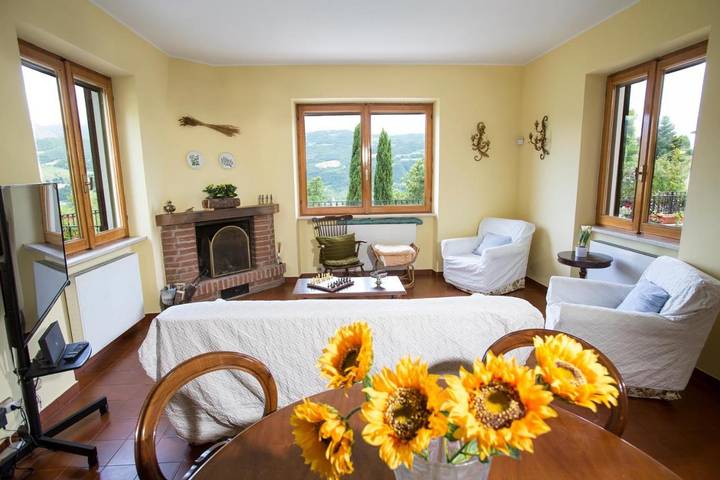 Location de vacances pour 5 personnes, avec jardin et vue, adapté aux familles à Bobbio - 4