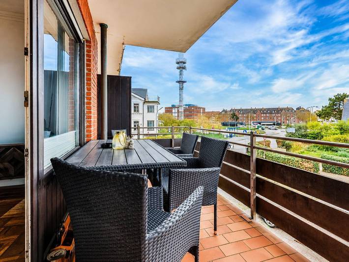 Ganze Wohnung, Strandnahes App. für 4 Personen mit Balkon, Pkw-Stellplatz. Haustiere erlaubt. in Westerland, Sylt (Gemeinde)