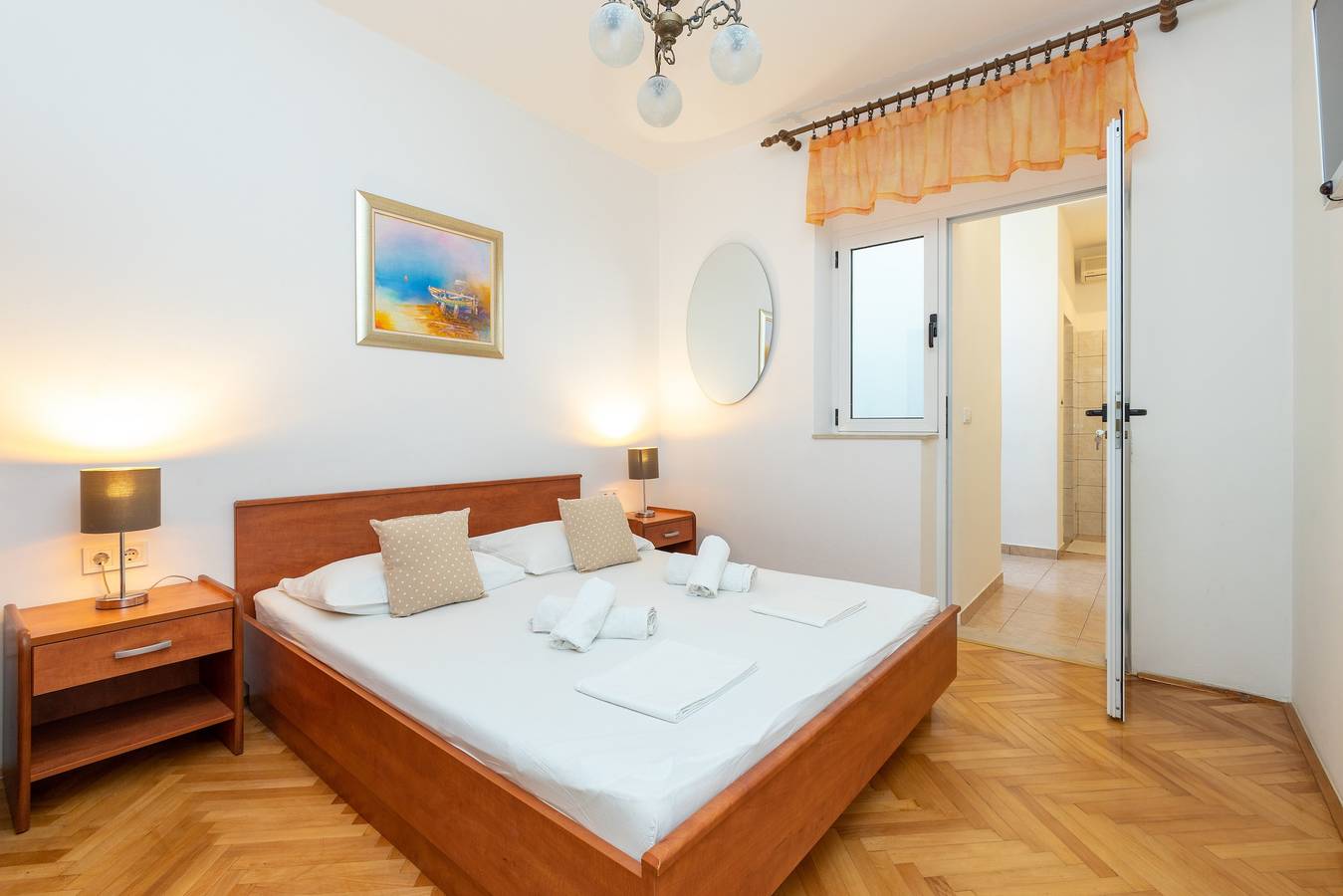 Ganze Wohnung, Studio Appartement mit Klima Duce, Omis As-946-b in Dugi Rat, Omis-Riviera