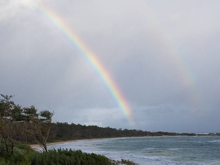 Cabin for 4 people, with yard and terrace in Hawaii
