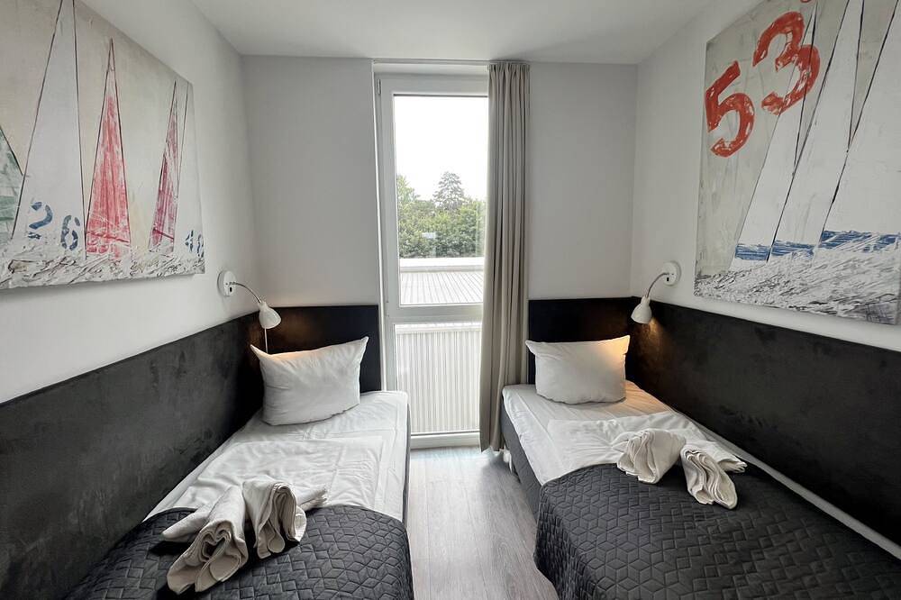 Ganze Wohnung, Fewo am Passathafen Seeblick - Pva017 - Priwallpromenade 29 Whg. 17 Seeblick in Wildeshausen, Naturpark Wildeshauser Geest