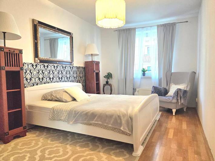 Apartament wakacyjny dla 8 osób, z balkon w Elbląg