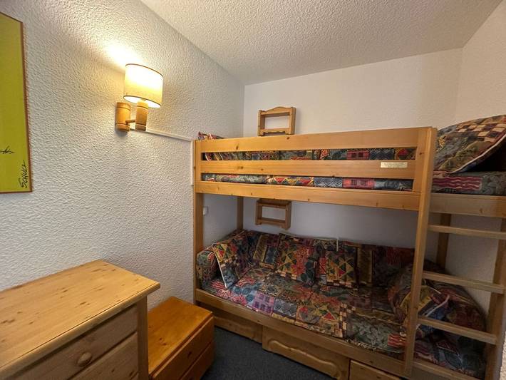 Gîte pour 4 personnes, avec balcon dans Plagne Bellecote - 3