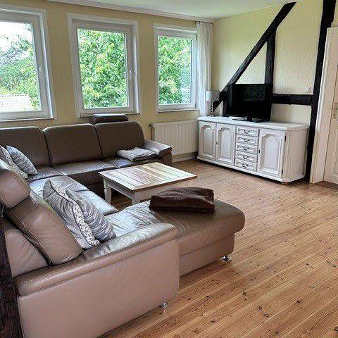 Ferienwohnung für 6 Personen, mit Ausblick und Garten