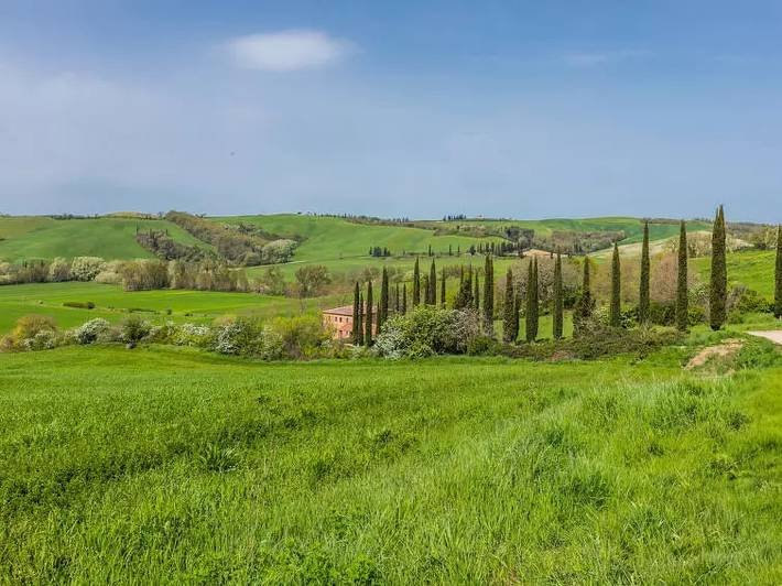 Location de vacances pour 8 personnes, avec piscine et terrasse à Buonconvento - 2