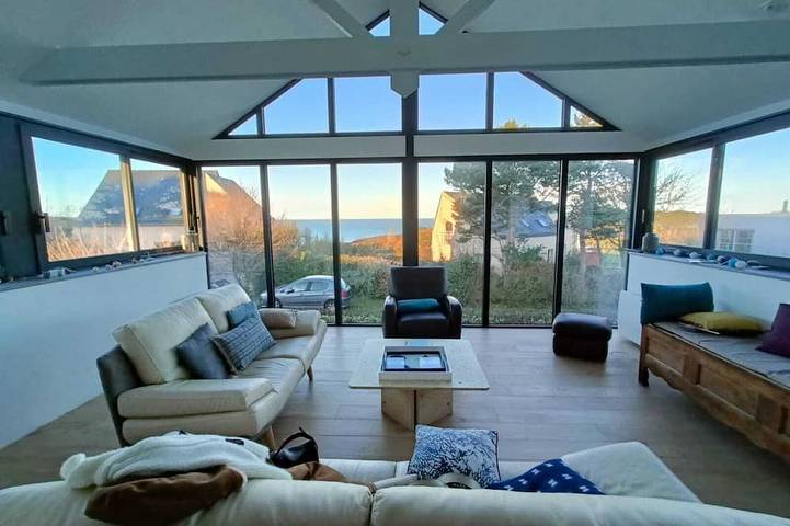 Maison de vacances pour 12 personnes, avec terrasse et jardin, animaux acceptés