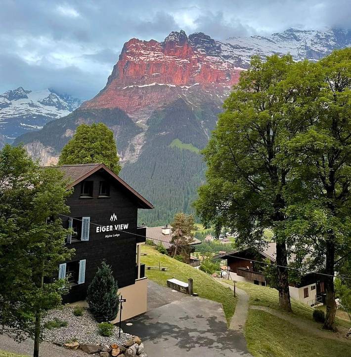 Lodge für 2 Personen, mit Terrasse und Garten sowie Ausblick