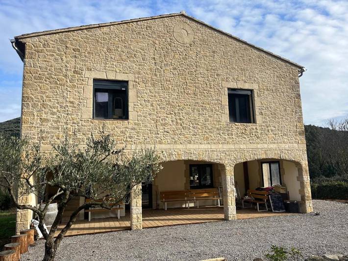 Maison de vacances pour 10 personnes, avec vue et terrasse