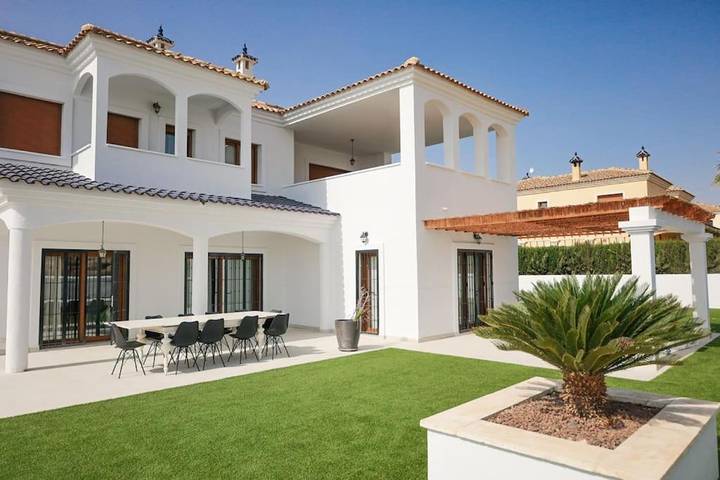 Villa für 14 Personen, mit Pool und Ausblick sowie Garten, kinderfreundlich in Murcia - 3