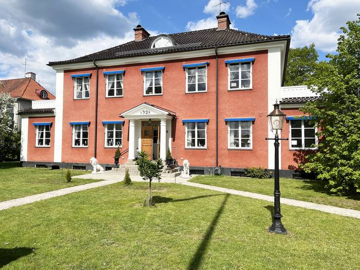 Ferieudlejning for 8 personer, med Balkon og Terrasse samt Have i Vimmerby