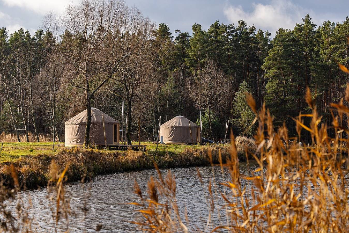Ganze Wohnung, Cztery Stawy Glamp - Yurt Genghis Khan in Roztocze