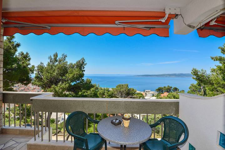 Ferienwohnung für 2 Personen, mit Balkon an der Makarska Riviera - 3