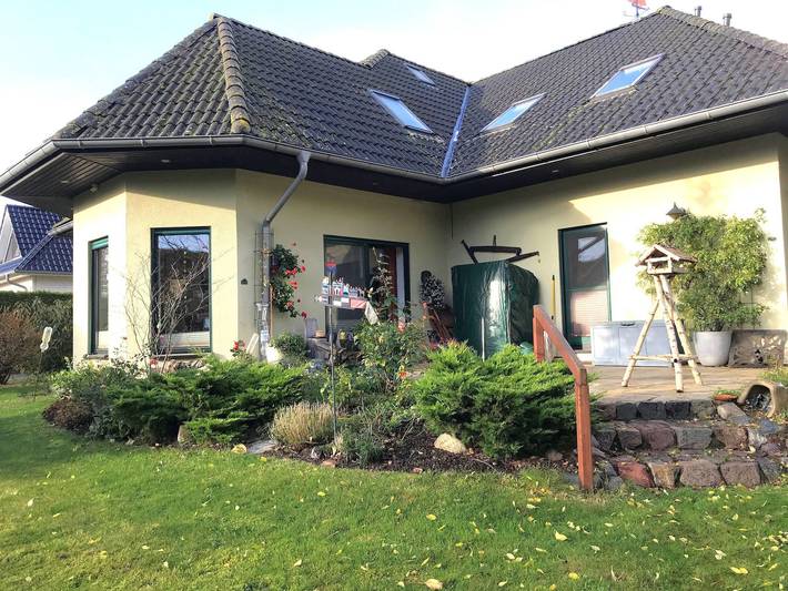 Ferienwohnung für 4 Personen, mit Terrasse und Garten in Groß Mohrdorf