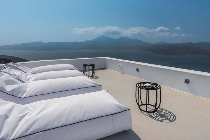 Villa pour 2 personnes, avec terrasse et vue dans Milos - 2