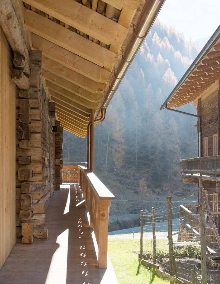 Ferienwohnung für 2 Personen, mit Sauna und Ausblick sowie Garten in Innervillgraten