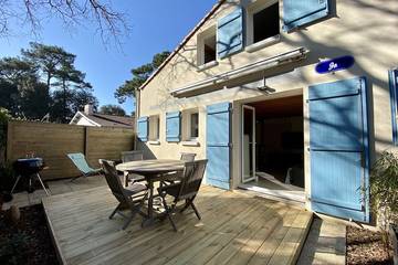 Location de vacances pour 5 personnes, avec terrasse dans Plage De Ragnette