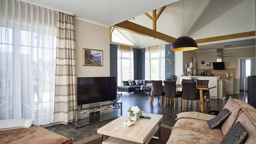 Ferienhaus für 4 Personen, mit Sauna und Terrasse sowie Garten in Trent - 2