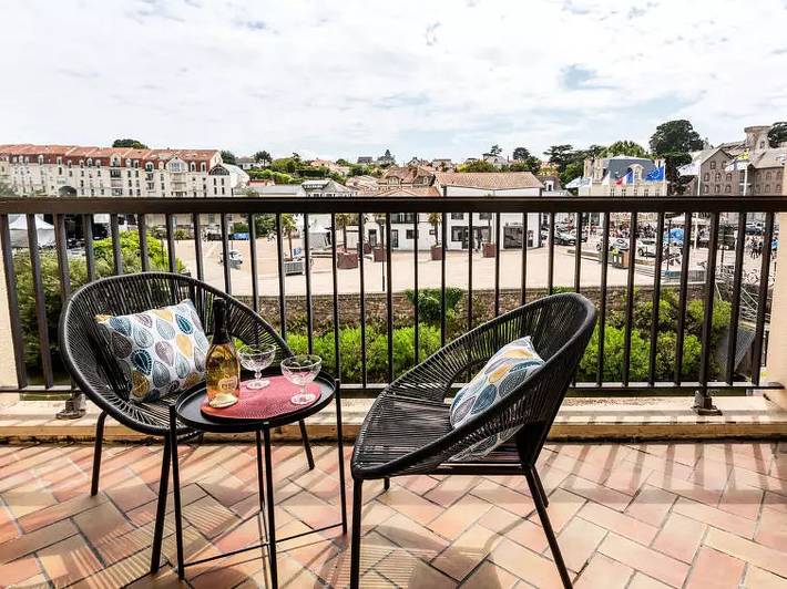 Gîte pour 4 personnes, avec balcon dans Gare De Pornic - 4