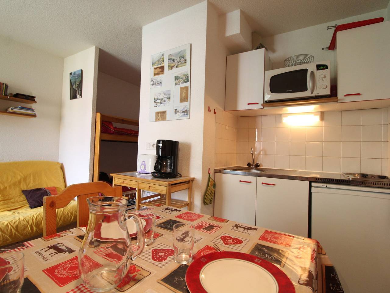Estudio entero, Apartamento para 4 personas en el barrio de Val Cenis le Haut, cerca de pistas y servicios in Lanslevillard, Massif de la Vanoise