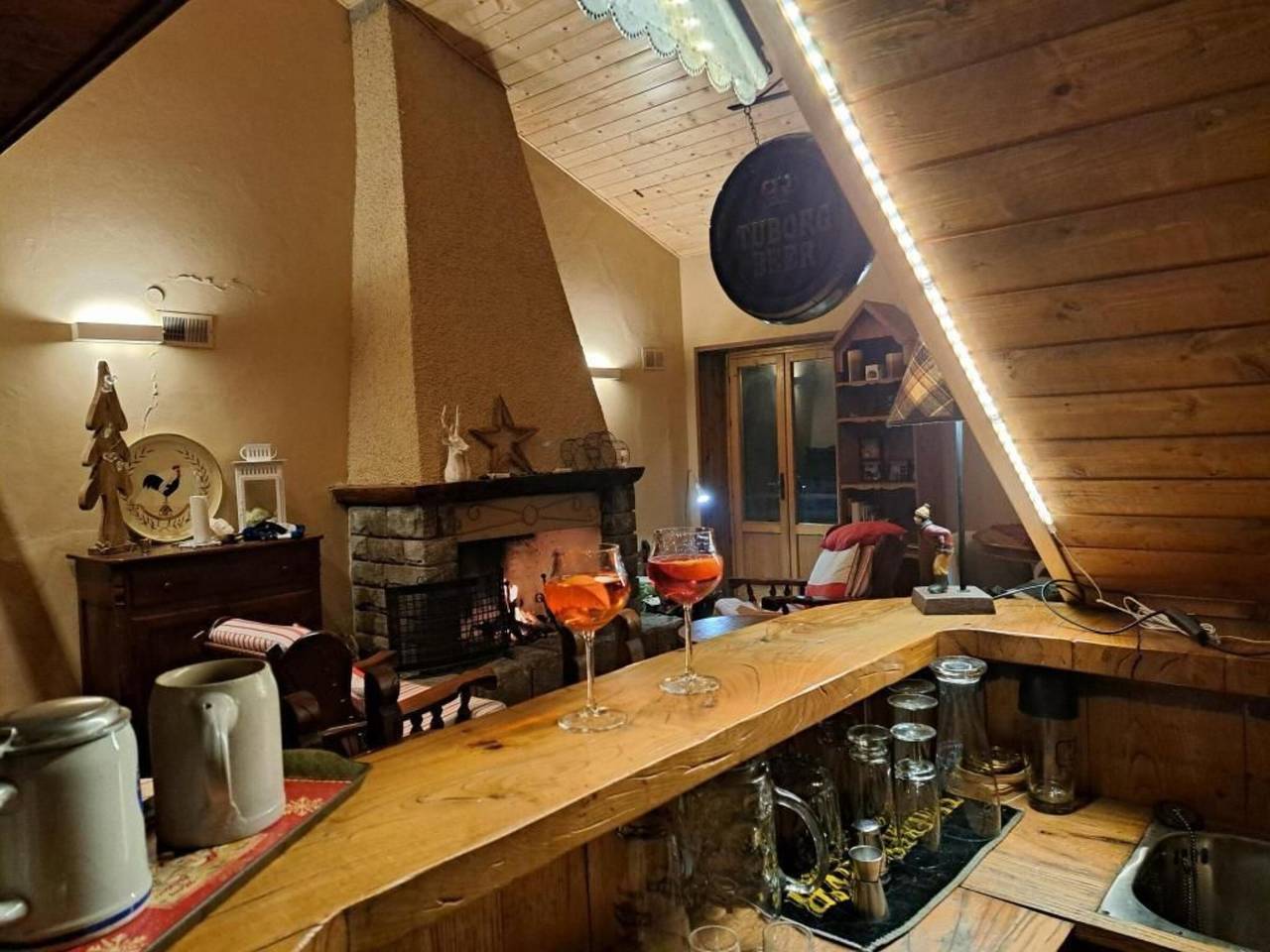Chalet 'Baita Le Pozze' mit Bergblick, privatem Garten und Wlan in Abetone, Alta Via dei Parchi