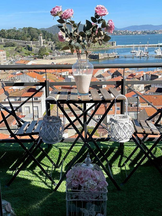Apartamento inteiro, Estudio impresionantes vistas con terraza y piscina in Baiona (Galiza), Rias Baixas