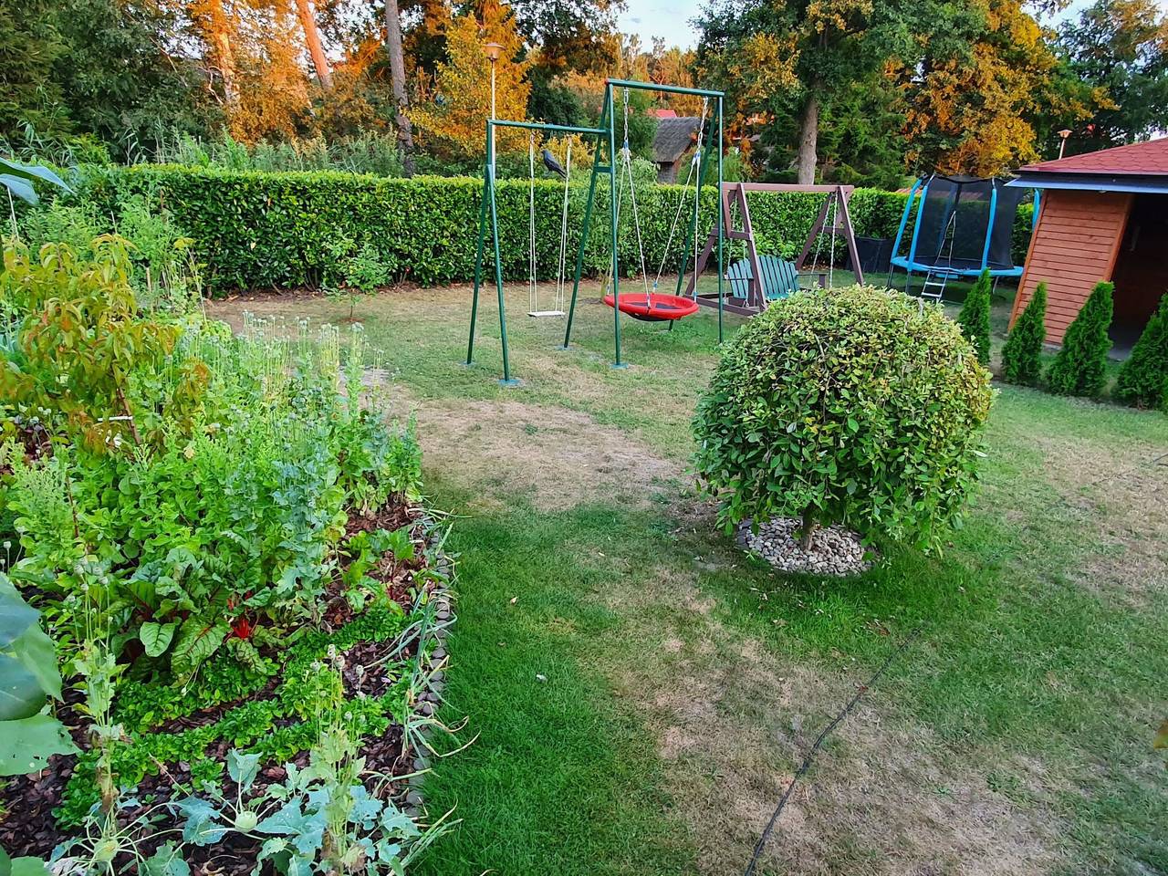 Ganze Wohnung, In Żarnowska mit Grill und Garten in Żarnowska, Slowinzischer Nationalpark