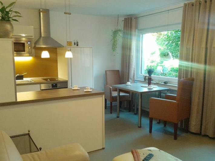 Ferienwohnung für 4 Personen, mit Terrasse und Garten sowie Ausblick in Oerlinghausen