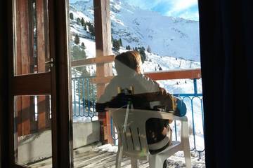 Gîte pour 5 personnes, avec balcon dans Arc 2000