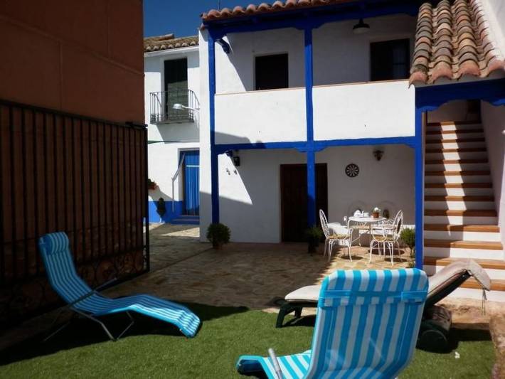 Casa de vacaciones para 10 personas, con Balcón y Terraza además de Jardín y Piscina en Provincia de Ciudad Real