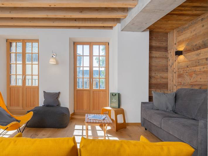 Apartamento entero, Apartamento acogedor en el corazón del pueblo - 5 pers. in Le Monêtier-les-Bains, Serre Chevalier